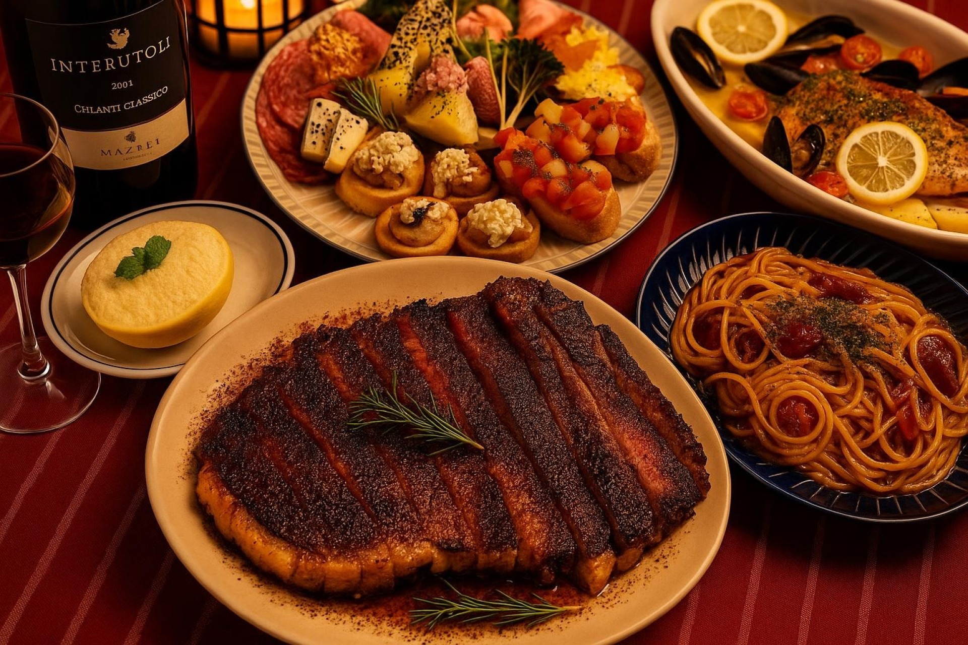 ディナーを楽しむ | 大阪府心斎橋のビストロならBistro Yasaka